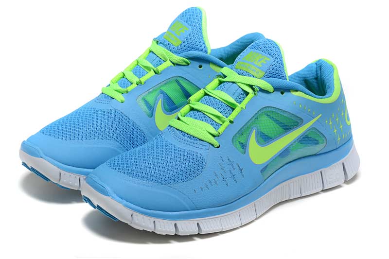 nike free 5.0 femme bleu