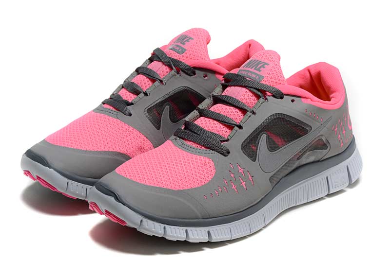 nike free 5.0 rose et noir